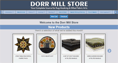 Desktop Screenshot of dorrmillstore.com